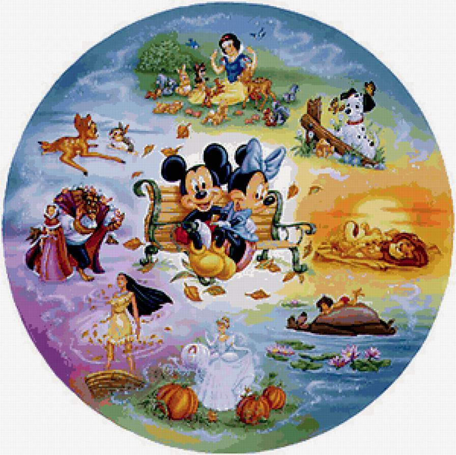 мультяшки дисней - лев, мультик, красавица, золушка, детская, маугли, белоснежка, микки - предпросмотр