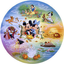 Схема вышивки «мультяшки дисней»