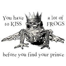 Схема вышивки «Перецеловать кучу лягушек))»