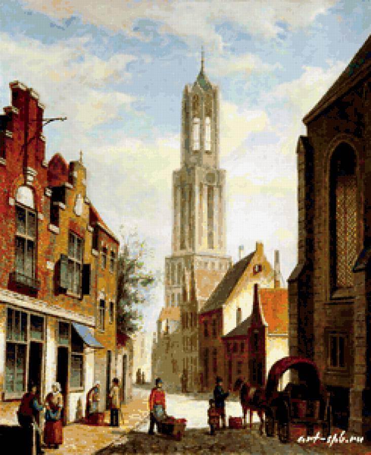 Старый город - город, улица - предпросмотр