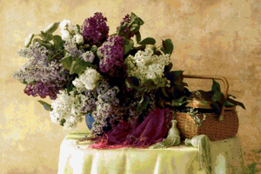 сирень (картины французких художников) - картина - предпросмотр