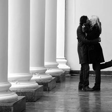 Схема вышивки «двое»