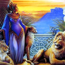 Схема вышивки «царица»