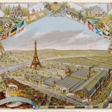 Схема вышивки «Париж»