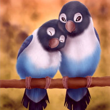 Схема вышивки «Птенчики»