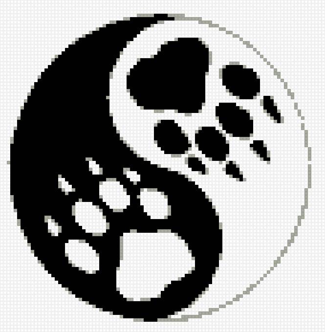 инь янь - волк, инь янь - предпросмотр