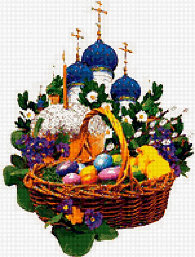 пасхальные мотивы - пасха, праздники - предпросмотр