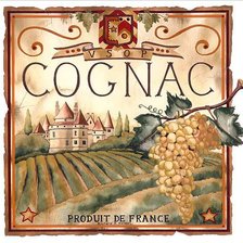 Схема вышивки «Коньяк»