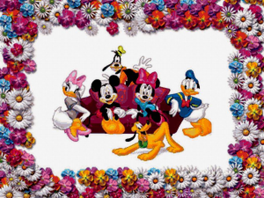 В детскую - дональд, микки маус, детям, плуто - предпросмотр