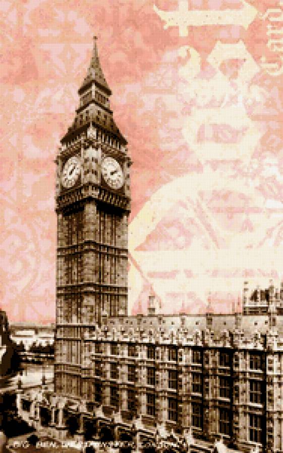 Города - Лондон. - винтажные открытки., города - предпросмотр