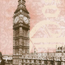 Схема вышивки «Города - Лондон.»