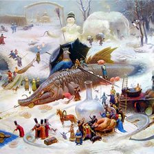 Схема вышивки «картина-фантазия»