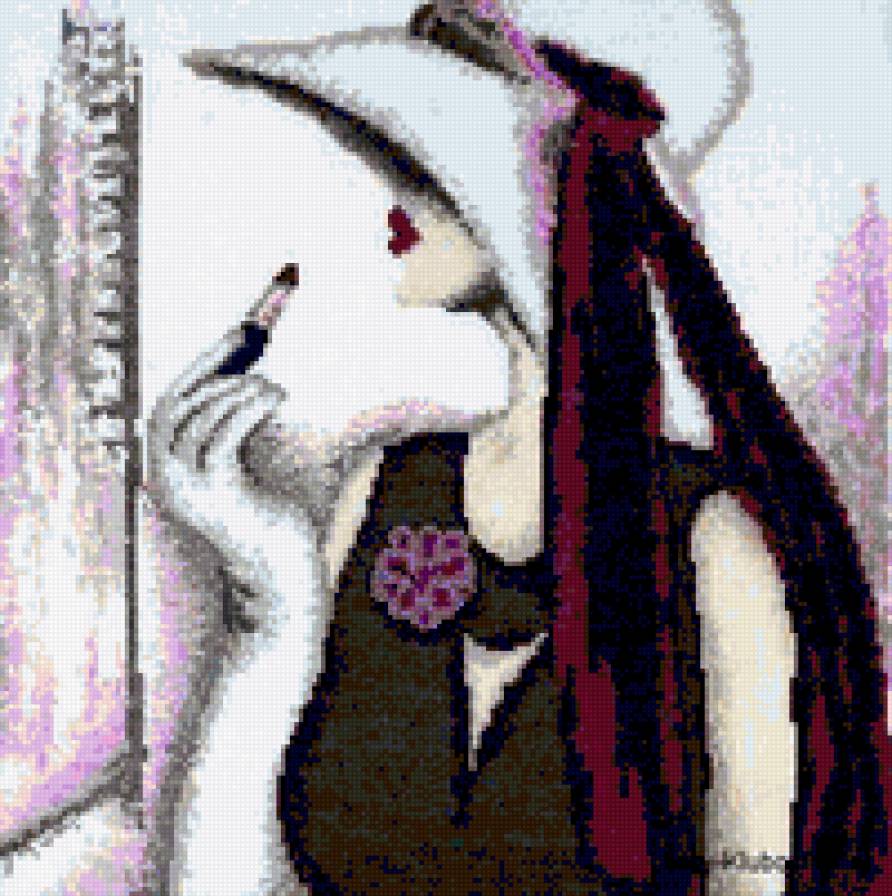 lány rúzzsal - предпросмотр