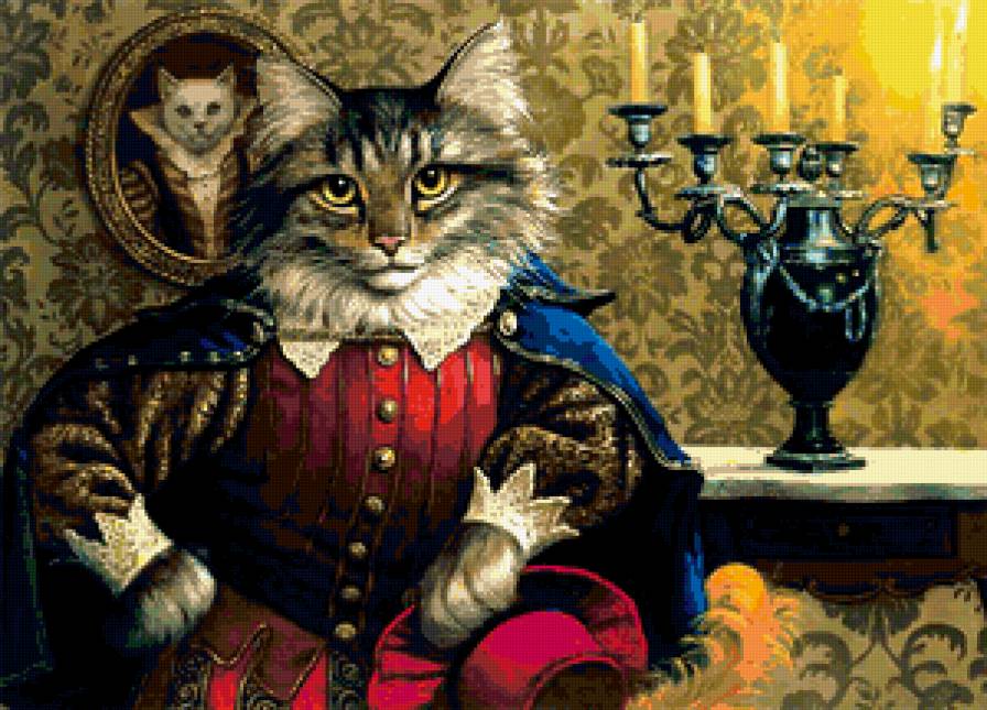 Кот. Портрет. - кот в сапогах, портрет, кот - предпросмотр