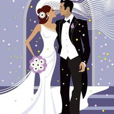 Схема вышивки «свадьба»