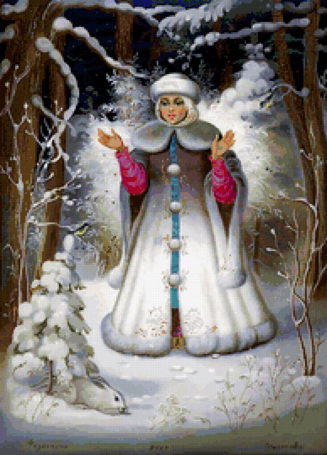 №225140 - снегурочка, сказка, девушка - предпросмотр