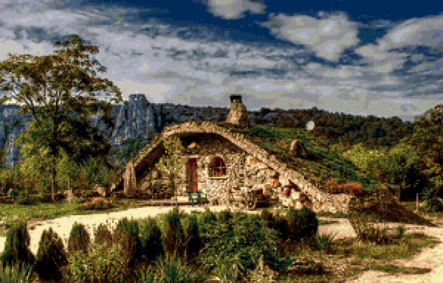 Сказочный дом 2 - природа, лес, дома - предпросмотр