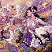 Схема вышивки «gésa»