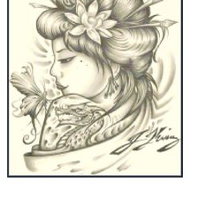 Схема вышивки «gésa»