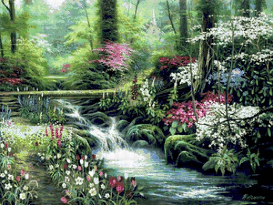 №225283 - картина, пейзаж, природа - предпросмотр