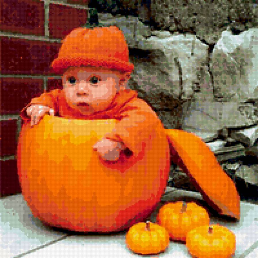 тыковка - дети детское малыши - предпросмотр