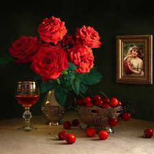 Схема вышивки «розы2»