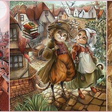 Схема вышивки «КЛАССИЧЕСКИЕ КОШКИ»