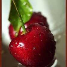 Схема вышивки «вишня»