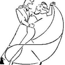 Схема вышивки «Танец»