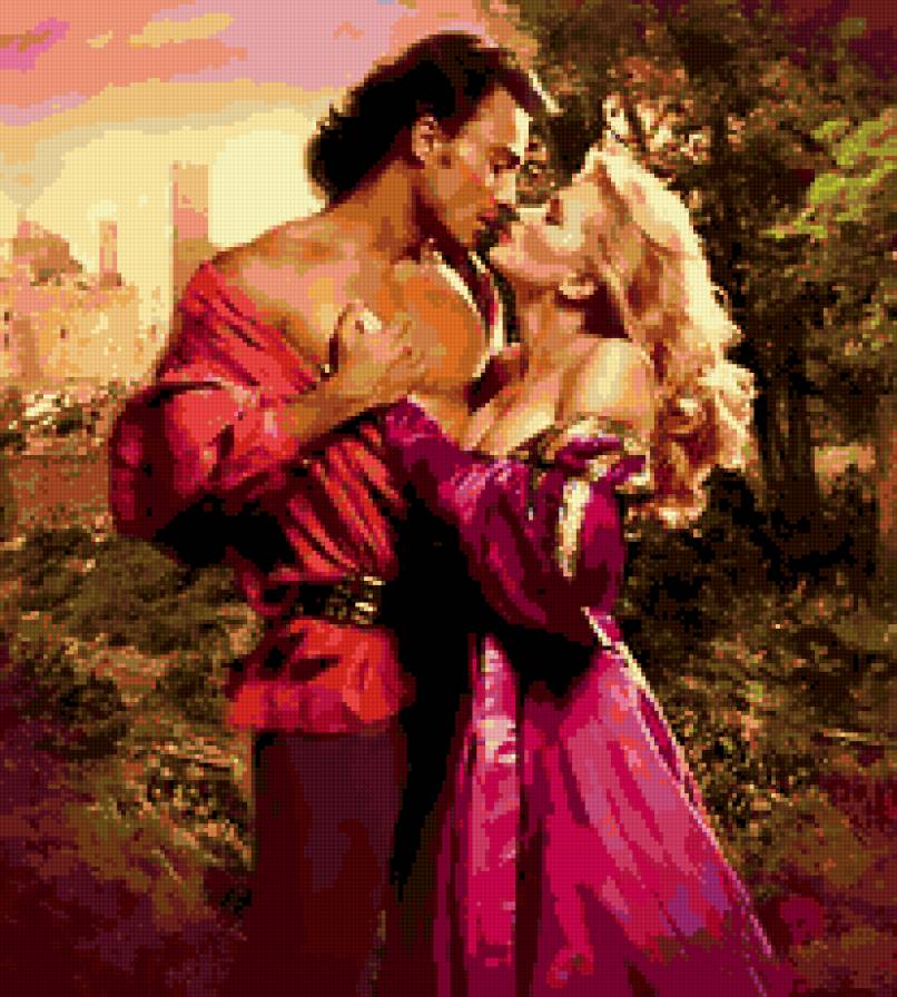 мужчина и женщина - романтика, влюбленные, нежность, пара, любовь, роман, двое, вдвоем - предпросмотр