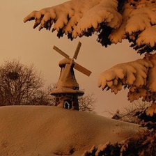 Схема вышивки «МЕЛЬНИЦА»