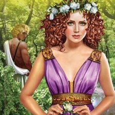 Схема вышивки «девушка»