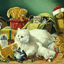 Схема вышивки «милашки»