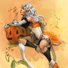 Схема вышивки «Хэлоуин»