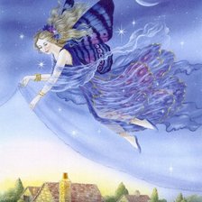 Схема вышивки «Ночь наступает»