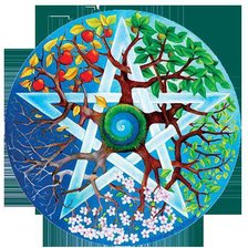 Схема вышивки «Времена года»