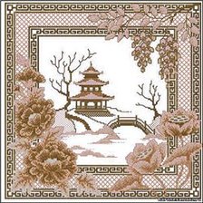 Схема вышивки «картина»