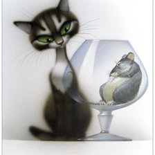 Схема вышивки «Серия "Коты"»