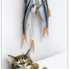 Схема вышивки «Серия "Коты"»