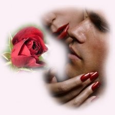 Схема вышивки «влюбленные»