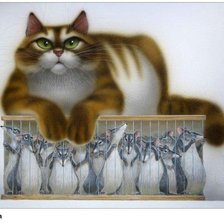 Схема вышивки «Серия "Коты"»