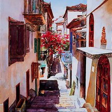 Схема вышивки «Нафплио. Греция»