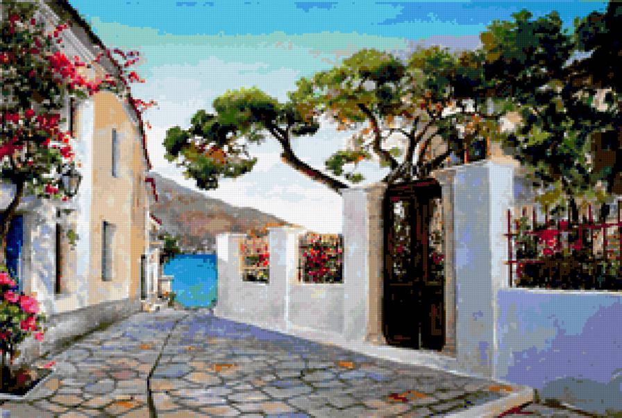 Остров Спеце. Греция - города, городской пейзаж, греция, море, острова - предпросмотр