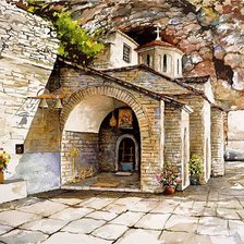 Схема вышивки «Пруссос. Греция»