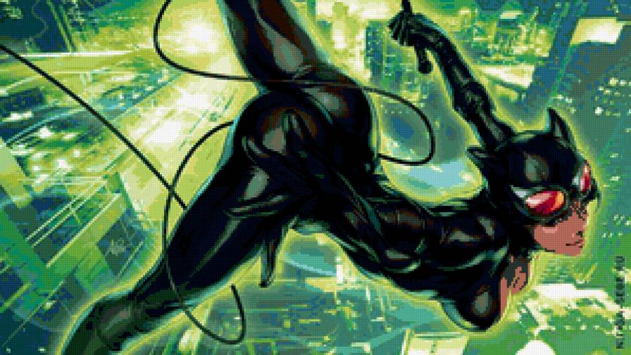 Женщина -кошка - кошка, девушка - предпросмотр