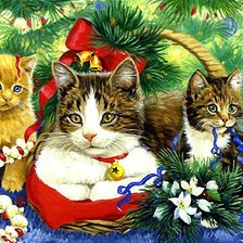 Схема вышивки «праздничнее настроение»