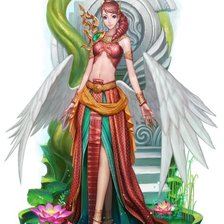 Схема вышивки «эльф»