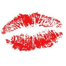 Схема вышивки «Губы»