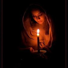 Схема вышивки «Свеча»