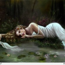 Схема вышивки «девушка»